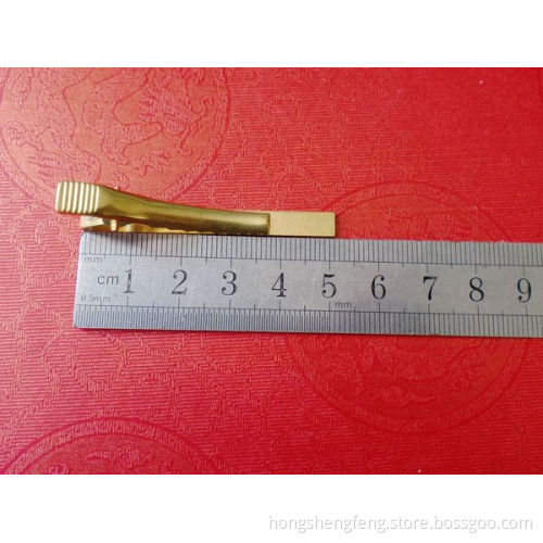 Manufacturer Supply High Quality Brass Men's Tie Clips